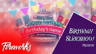 After Effects Free Template | Birthday Slideshow Template | Envato | Kids Slideshow