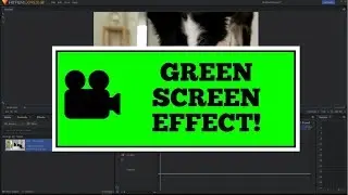 Easy GREEN SCREEN in Hitfilm Express 12!