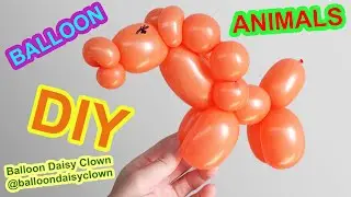 Horse Balloon Animal - Balloon Animals for Beginners DIY