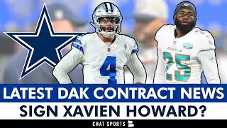 Cowboys Rumors: Dak Prescott Contract UPDATE - Dallas Wants SHORTER Deal? + Sign Xavien Howard?