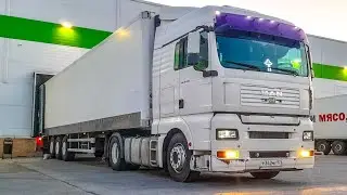 ЭКСПРЕСС РЕЙС В НОЧЬ/MAN TGA/ДАЛЬНОБОЙ 