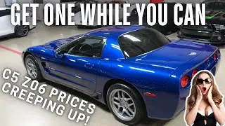 C5 Z06 PRICES ARE CREEPING UP & THEY PROBABLY ARENT COMING DOWN | THESE *WILL* BECOME RARE