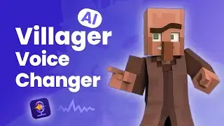 Minecraft Villagers AI Voice Changer | How to Sound like Minecraft Villagers