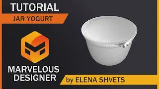 Упаковка из фольги \ Foil packaging Marvelous Designer Tutorial