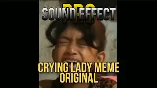 177 | Crying Lady Meme |  Free Meme Video With Sound Effect For Vlog | No Copyright Meme Video Sound