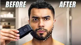 How to Shape your BEARD For A PERFECT JAWLINE  (Step-By-Step Guide)