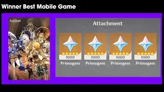 1000 Primogems for winning BEST Mobile Game on Gamescom 2024 | Genshin Impact Rewards