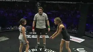Maddie Matthiessen vs Hattie Kamrath Youth Wrestling