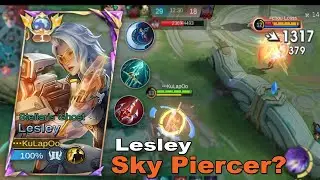 LESLEY NEW "SKY PIERCER" ADVANCE SERVER 2024 ~ Mobile Legends!