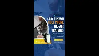 Learn cell phone repair with CellBotics in just 4 days!!!