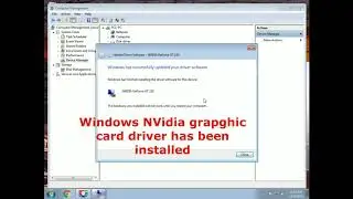 Universal NVidia Graphics Card Driver works on any GPU