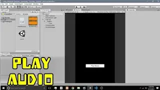 How to play audio using c# script in unity