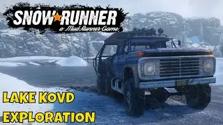 SNOWRUNNER - Season 1 DLC - Lake KOVD Episode 1