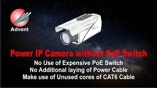 How do I connect my IP camera without a PoE switch? How to install IP camera without PoE switch