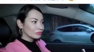 Жена получила права и села за руль. прикол