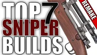 Top 7 Airsoft Sniper Builds (Remake) - Bolt Actions ONLY