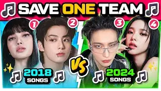 SAVE 1, DROP 1 🎸 SAVE ONE TEAM 👫🏼 [YEARvsYEAR Edition] 🔊 ANSWER - KPOP QUIZ 💙