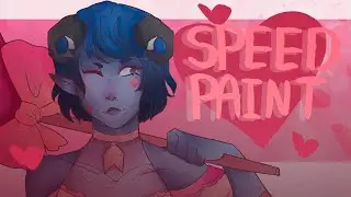 SPEEDPAINT - Happy Valentines from Jester!