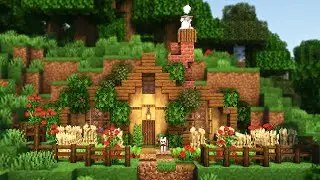 Minecraft: How to Build a Hobbit Hole l Easy Survival Tutorial