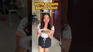 KETIKA SUAMI BARU GAJIAN, REAKSI ISTRIKU BEGINI 😅😍