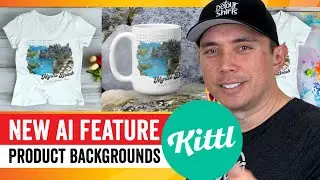 Amazing AI Product Backgrounds Feature with Kittl