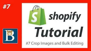 #7 How to crop images and bulk edit variants in Shopify - Tutorial for Beginners