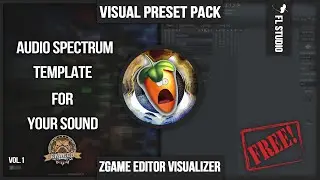 FREE Audio Visualizer PACK Vol.1 / ZGameEditor Visualizer / FL STUDIO 20 / prod.by Cracco Beats