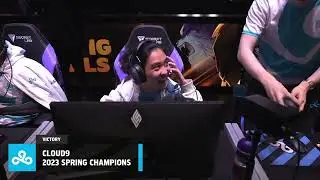 C9 BERZERKER DOESN'T KNOW WHAT TO DO WITH HIS HANDS AFTER WINNING THE LCS FINALS