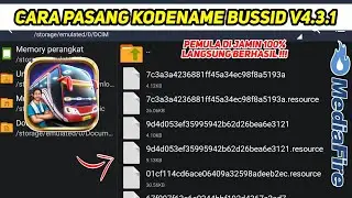 Cara Pasang Kodename Bussid Update V4.3.1 Yang Benar‼️Pemula Wajib Nonton 100% Berhasil.