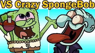 Friday Night Funkin' - Crazy SpongeBob VS Joey Squidward - Madness (FNF Mod)