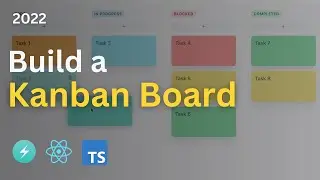 Build a draggable Kanban Board with React, Chakra UI and LocalStorage