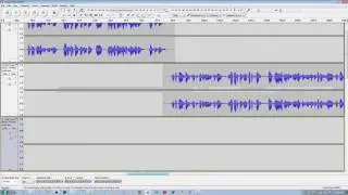 How to Merge & Insert Multiple Tracks into one Track in Audacity