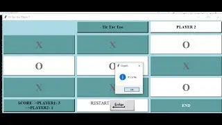 TicTacToe GUI Game In PYTHON With Source Code | Source Code & Projects