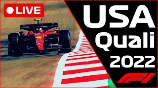 🔴F1 LIVE -  USA GP QUALI - Commentary + Live Timing