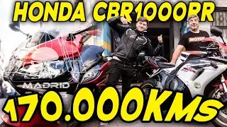 PRUEBO UNA HONDA CBR1000RR con 170 000kms