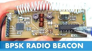 The simplest BPSK DSSS Radio Beacon with SDR demodulation