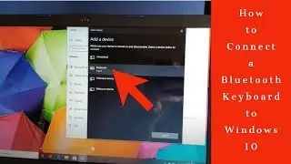 How to Connect a Bluetooth Keyboard to Windows 10 2020