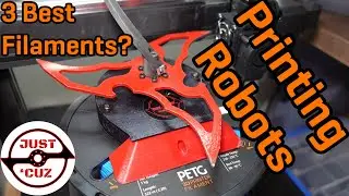 The Best 3D Printing Materials for Robots: How to Choose and How to Use Them (Battlebots Filaments)