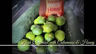 Fresh Cucumber Shake with Calamansi & Honey #mybabygirlfav#healthydrink