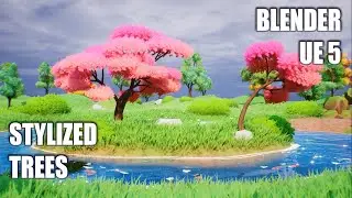 Stylized Trees with Blender and Unreal Engine 5