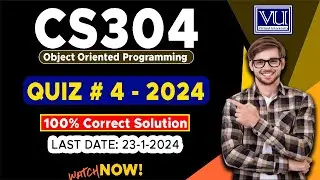CS403 Quiz # 4 Solution 2024 - The Merciful Academy