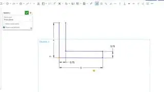 Onshape - One Minute Lesson - Sketching Basics - Recognizing Line Colors and Regions