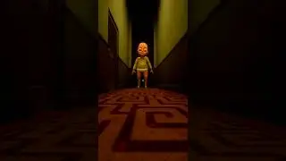 The Baby In Yellow (Dark Whispers Update) - MONSTER CHASE ESCAPE ENDING 🏃‍♀️ #shorts  #babyinyellow