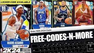 Hurry and Do ALL THIS for the New Season! Free Locker Codes and Free Galaxy Opals! NBA 2K24 MyTeam