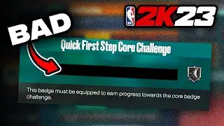 DON'T MAKE THIS MISTAKE ON CORE BADGES in 2K23