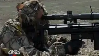 Azerbaijani Special Force with Istiglal Sniper Rifle