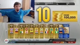 10 x 100K PACKS!! CRAZY LIVE TOTS MEGA PACK OPENING - Fifa 13 Ultimate Team Team Of The Season