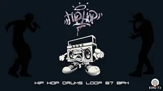 Hip hop drums Loop - 87 BPM