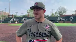 Vanderbilt's Troy LaNeve, on Saturday's home run to help beat Arkansas