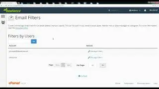 How to create user level email filter in cPanel - Course +HD + Latest - P62